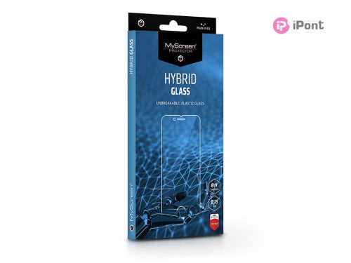 Apple iPhone 12 Pro Max rugalmas üveg képernyővédő fólia - MyScreen Protector   Hybrid Glass - átlátszó