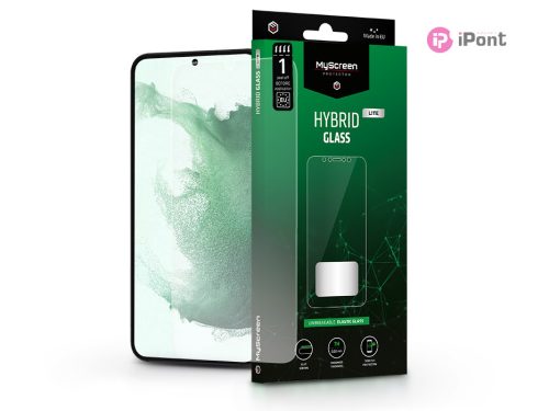 Samsung S906 Galaxy S22+ 5G/Galaxy S23+ rugalmas üveg képernyővédő fólia -      MyScreen Protector Hybrid Glass Lite - átlátszó