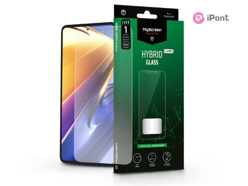 Xiaomi Poco F4 GT rugalmas üveg képernyővédő fólia - MyScreen Protector Hybrid  Glass Lite - transparent