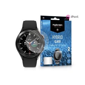   MyScreen Hybrid Glass - Samsung Galaxy Watch 4 Classic (42mm) rugalmas üvegfólia - 2 db/cs