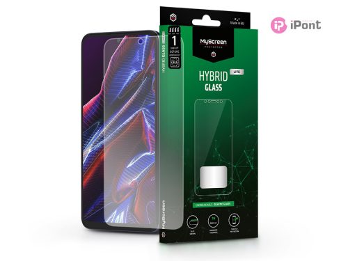 Xiaomi Poco X5 5G rugalmas üveg képernyővédő fólia - MyScreen  Protector Hybrid Glass Lite - transparent