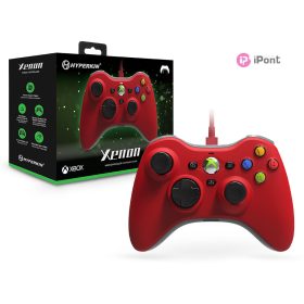   Hyperkin Xenon Xbox Series>One/Windows 11|10 piros Xbox liszenszelt vezetékes kontroller