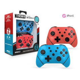   Armor3 NuChamp Nintendo Switch vezeték nélküli kontroller csomag (2db) (Kék, Piros)