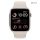 Apple Watch SE (2022), csillagfény alumínium tok, csillagfény sportszíj, 44 mm