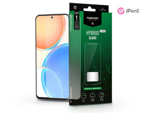 Honor X8 rugalmas üveg képernyővédő fólia - MyScreen Protector Hybrid Glass Lite- átlátszó