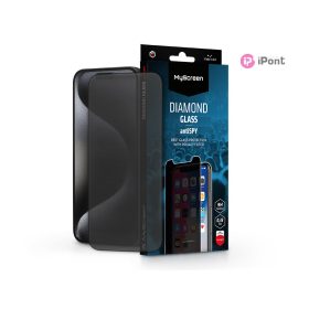   MyScreen antiSPY - Apple iPhone 15 Pro Max üvegfólia beteketintés elleni védelemmel