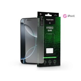   MyScreen Hybrid Glass Green - Apple iPhone 16 Pro Max/17 Pro Max rugalmas üvegfólia