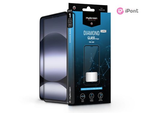 MyScreen Diamond Glass Lite Edge2.5D Full Glue - Xiaomi Redmi Note 14 4G/5G üvegfólia