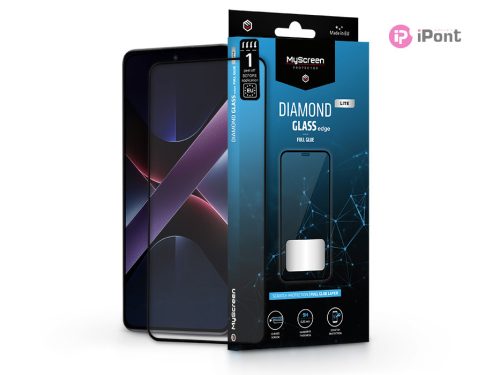 MyScreen Diamond Glass Lite Edge2.5D Full Glue - Xiaomi Poco X7 Pro üvegfólia