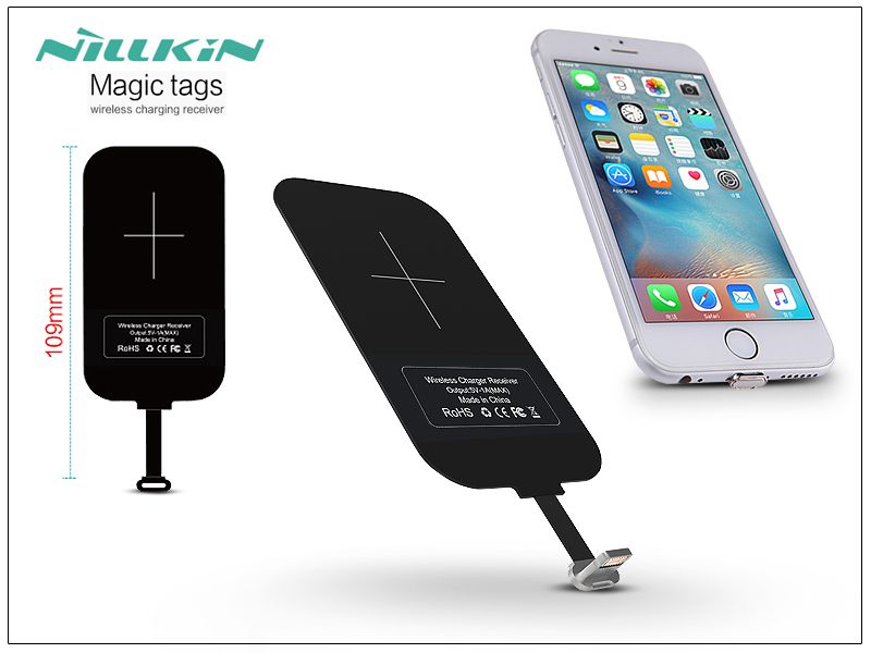 Nillkin Magic Tags Qi adapter vezeték nélküli töltő állomásh NILLKIN Magic vezeték nélküli tok iPhone SE iPhone 5 5S