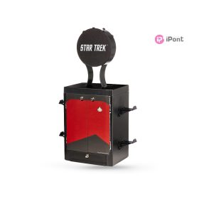 Numskull Star Trek piros játéktartó szekrényes állvány