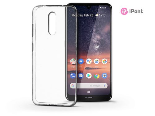 Nokia 3.2 szilikon hátlap - Soft Clear - transparent