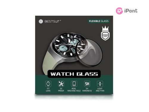 Samsung Galaxy Watch Active 2 (44 mm) üveg képernyővédő fólia - Bestsuit        Flexible Nano Glass 5H