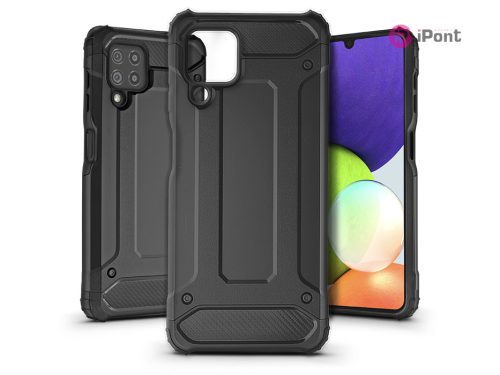 Samsung A225F Galaxy A22 4G ütésálló hátlap - Armor - fekete