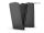 Slim Flexi Flip bőrtok - Samsung SM-S916 Galaxy S23+ - fekete