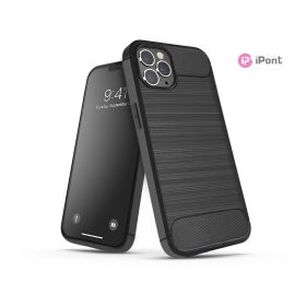   Haffner Carbon szilikon tok - Samsung SM-A346 Galaxy A34 5G - fekete