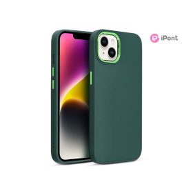  Haffner Frame szilikon tok - Xiaomi Redmi Note 12 Pro 5G/Poco X5 Pro 5G - zöld