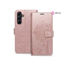   Haffner Mezzo Book Flip oldalra nyíló tok - Samsung SM-A546 Galaxy A54 5G - rose gold