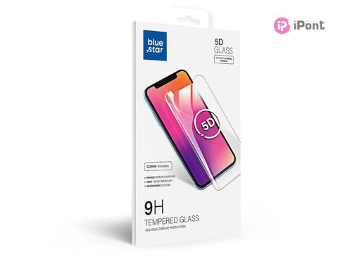 Honor Magic 5 Lite üveg képernyővédő fólia - Bluestar 5D 9H Tempered Glass Full Glue - 1 db/csomag