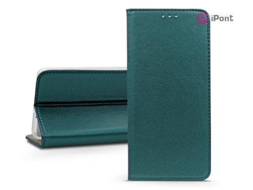 Smart Magneto Book Flip bőrtok - Xiaomi Redmi Note 12 Pro 5G/Poco X5 Pro 5G -   zöld