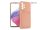 Samsung A536U Galaxy A53 5G szilikon hátlap kártyatartóval - Card Case -        rózsaszín