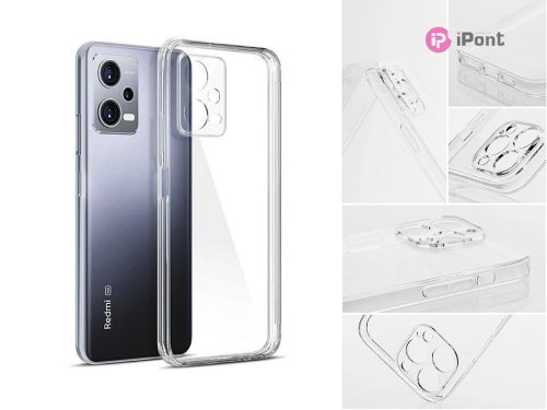 Xiaomi Redmi Note 12 Pro 5G/Poco X5 Pro 5G szilikon hátlap - Clear Case -       átlátszó - ECO csomagolás