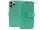 Mezzo Book Flip bőrtok - Apple iPhone 15 - mandala zöld
