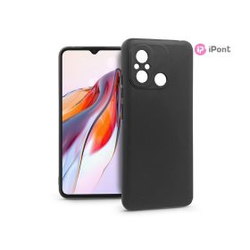 Haffner Soft szilikon tok - Xiaomi Redmi Note 12C - fekete