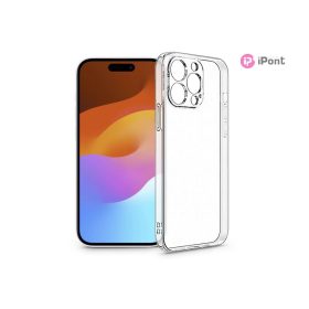   Haffner Clear Case szilikon tok - Apple iPhone 15 Plus - átlátszó