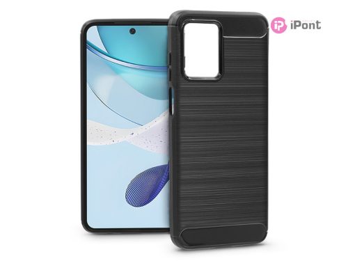 Motorola Moto G13/Moto G53 szilikon hátlap - Carbon - fekete