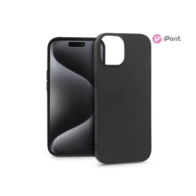 Haffner Matt tok - Apple iPhone 15 Pro - fekete