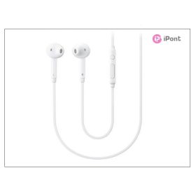   Samsung EO-EG920BW gyári sztereó fülhallgató 3,5mm jack - fehér - ECO