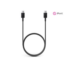   Samsung EP-DA705BBE gyári Type-C/Type-C adat- és töltőkábel 1m - fekete - ECO