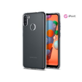   Spigen Liquid Crystal ütésálló tok - Samsung A115F Galaxy A11 - átlátszó