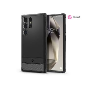   Spigen Rugged Armor ütésálló tok - Samsung SM-S928 Galaxy S24 Ultra - fekete