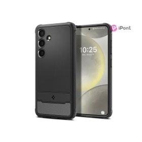   Spigen Rugged Armor ütésálló tok - Samsung SM-S921 Galaxy S24 - fekete