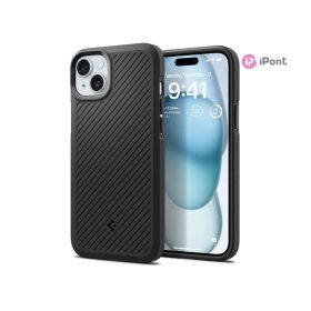   Spigen Core Armor ütésálló tok - Apple iPhone 15 - fekete