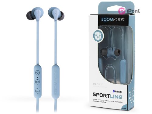 Boompods Sport Bluetooth sztereó fülhallgató - Boompods Sportline Sport Wireless Earphone - kék
