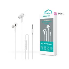   Devia Kintone Series A2 sztereó fülhallgató 3,5mm jack - fehér