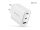 Devia Extreme Speed Series 65W GaN PD hálózati gyorstöltő adapter USB+2xType-C -fehér