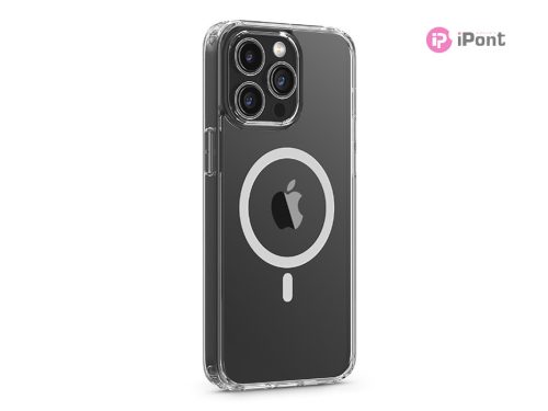 Devia Pure Clear Magnetic ütésálló tok - Apple iPhone 16 Pro - átlátszó