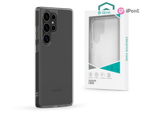 Devia Shark Series ütésálló tok - Samsung SM-S936 Galaxy S25+ - átlátszó