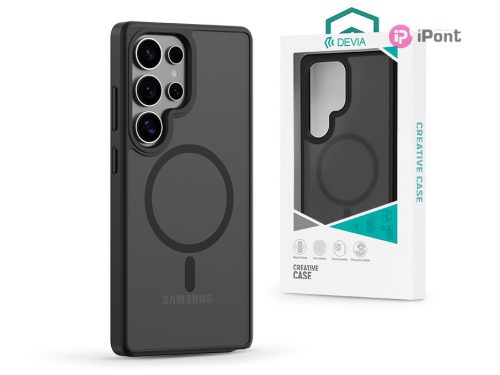 Devia Pino Series Magnetic ütésálló tok - Samsung SM-S936 Galaxy S25+ - fekete