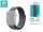Devia Deluxe Series Sport3 Apple Watch szövet sport szíj - 38/40/41mm - viharszürke