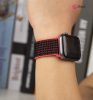 Devia Deluxe Series Sport3 Apple Watch szövet sport szíj - 38/40/41mm - viharszürke