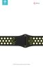 Apple Watch lyukacsos sport szíj - Devia Deluxe Series Sport2 Band - 38/40/41 mm- black/gray