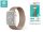Apple Watch fém szíj - Devia Elegant Series Milanese Loop - 42/44 mm - gold