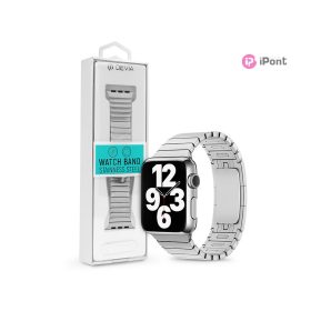   Devia Elegant Series Link Bracelet Apple Watch fém szíj - 38/40/41mm - ezüst