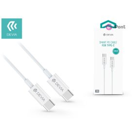   Devia Smart Series 60W PD Type-C/Type-C adat- és töltőkábel 1,2m - fehér