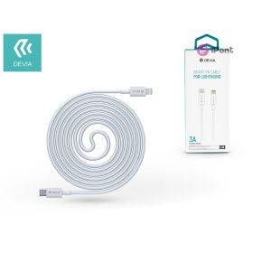   Devia Smart Series 20W PD Lightning/Type-C adat-és töltőkábel 1m - fehér